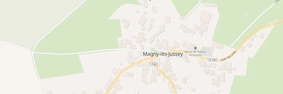 Plan du 3 Rue des Saussottes à Magny-lès-Jussey