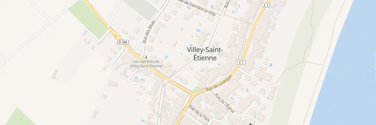 Plan du 6 Rue de Derriere La Ville à Villey-Saint-Étienne