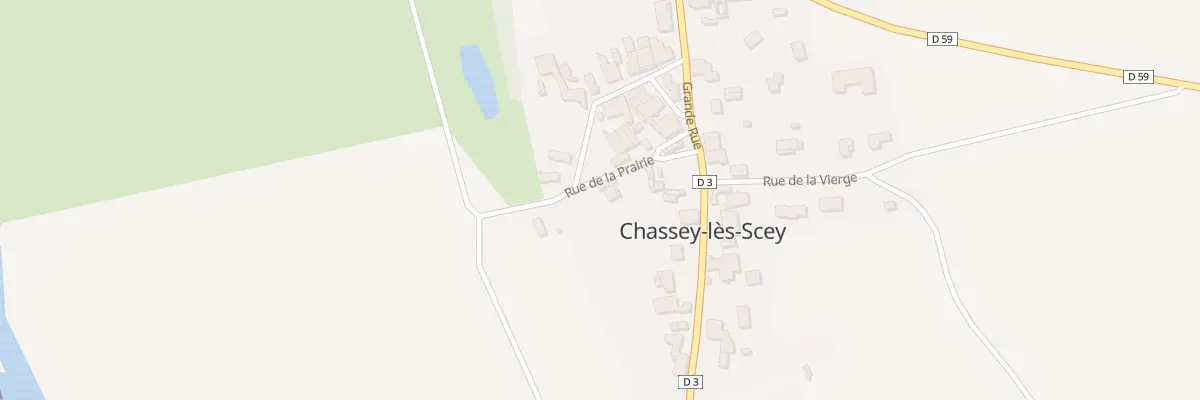 Plan du 4 Rue de la Prairie à Chassey-lès-Scey
