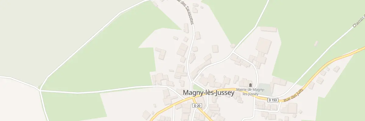 Plan du 9 Rue des Saussottes à Magny-lès-Jussey