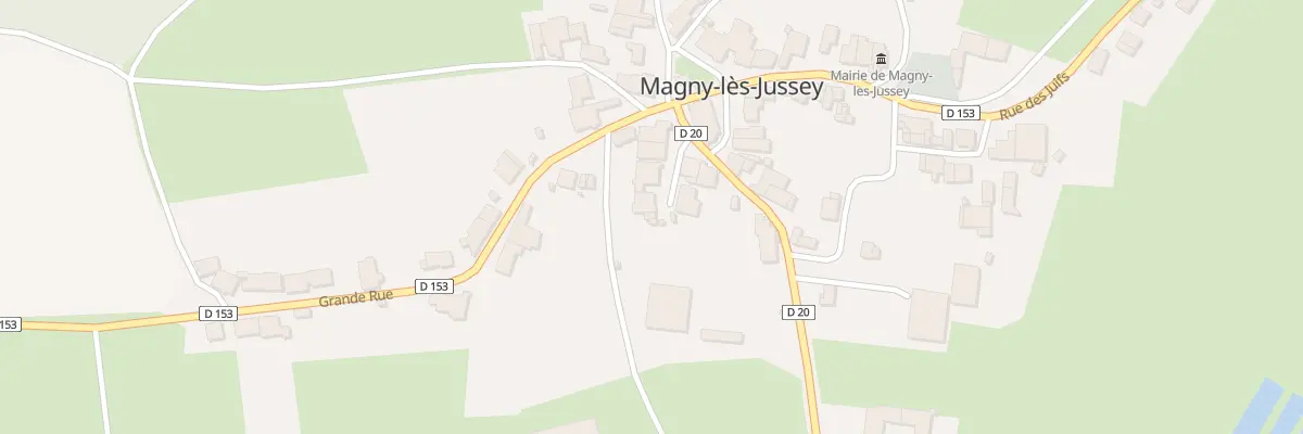 Plan du 8 Rue des Canes à Magny-lès-Jussey