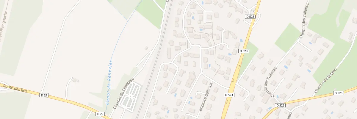 Plan du 10 Lot Le Champ du Bourg à Goncelin