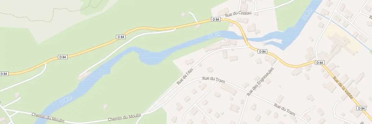 Plan du 8 Rue de l’Ain à Sirod