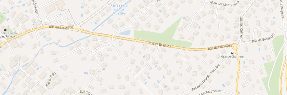 Plan du 18 Rue de Besançon à Miserey-Salines