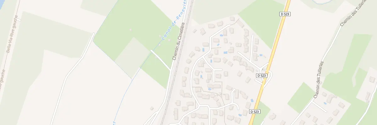 Plan du 18 Lot Le Champ du Bourg à Goncelin