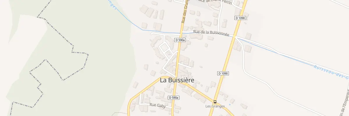 Plan du 184 Rue de Granges à La Buissière