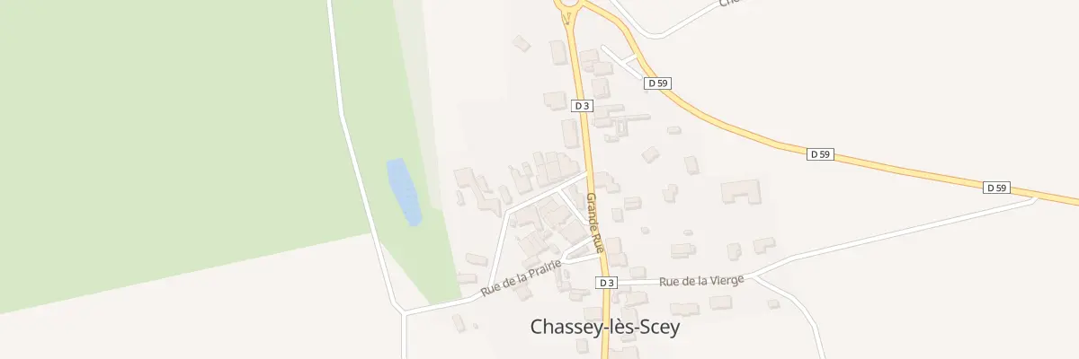 Plan du 5 Rue du Château à Chassey-lès-Scey