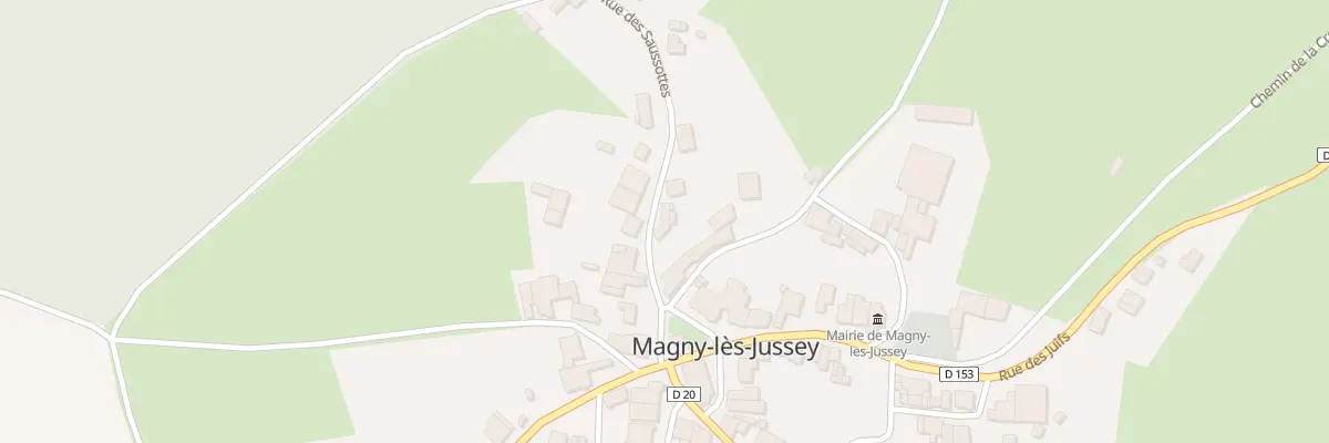 Plan du 6 Rue des Saussottes à Magny-lès-Jussey