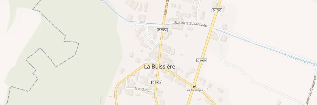 Plan du 202 Rue de Granges à La Buissière