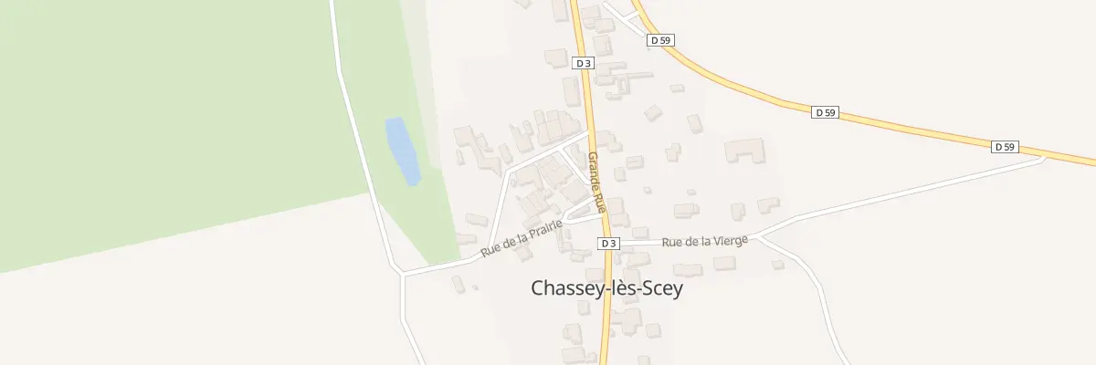 Plan du 4 Rue du Château à Chassey-lès-Scey