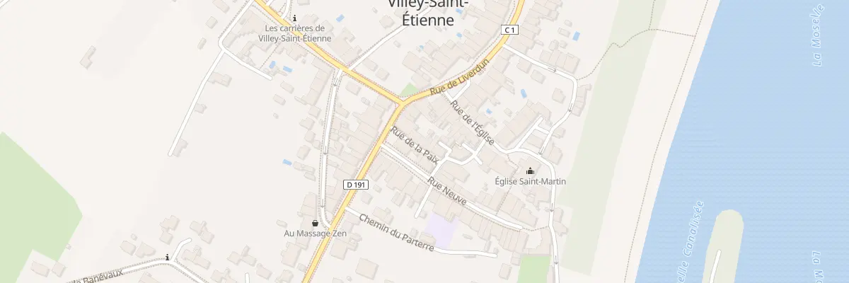 Plan du 6 Rue de la Paix à Villey-Saint-Étienne