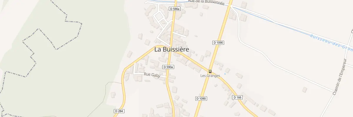 Plan du 267 Rue de Granges à La Buissière