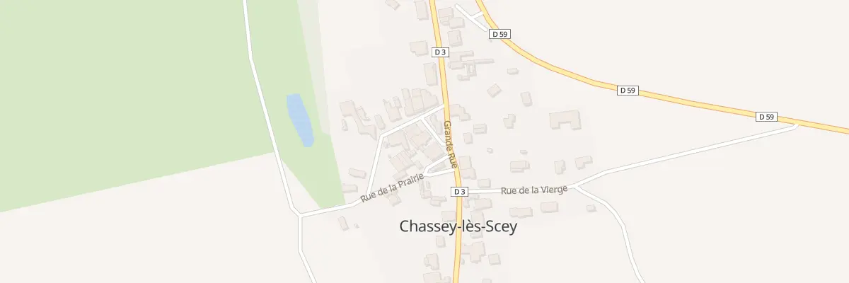 Plan du 5010 Le Village à Chassey-lès-Scey