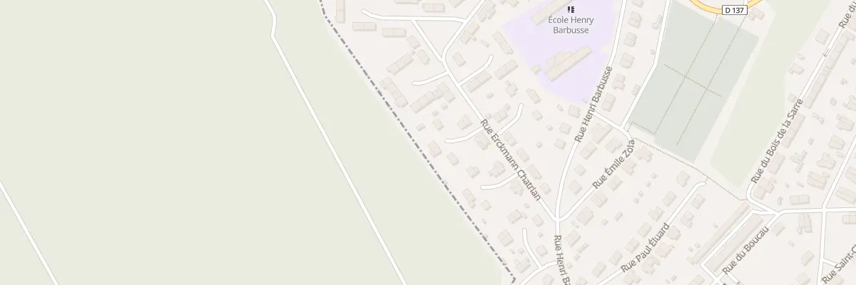 Plan du 27 Rue Erckmann Chatrian à Homécourt