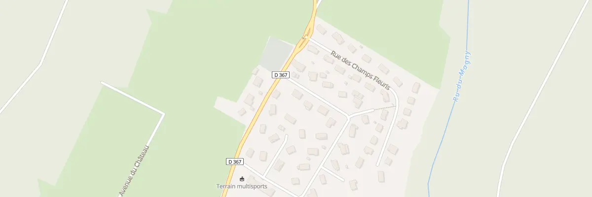 Plan du 17 Rue des Batailles à Bussières