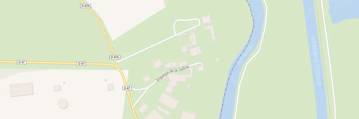 Plan du 7 Imp de la Saone à Aisey-et-Richecourt