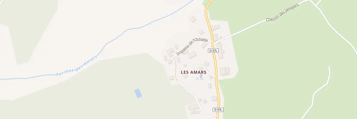 Plan du 5156 Les Amars au Glaizil