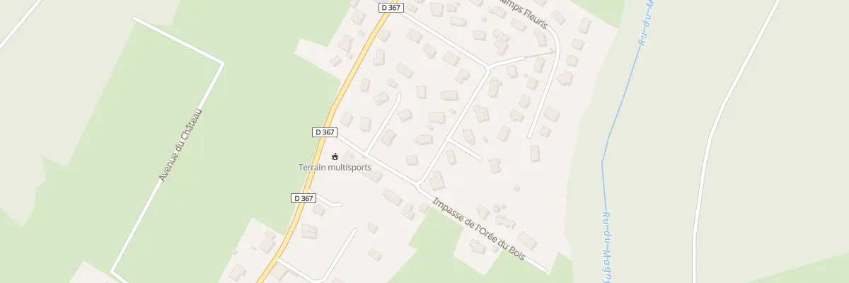 Plan du 5 Rue des Batailles à Bussières