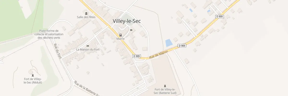 Plan du 7 Rue de Maron à Villey-le-Sec