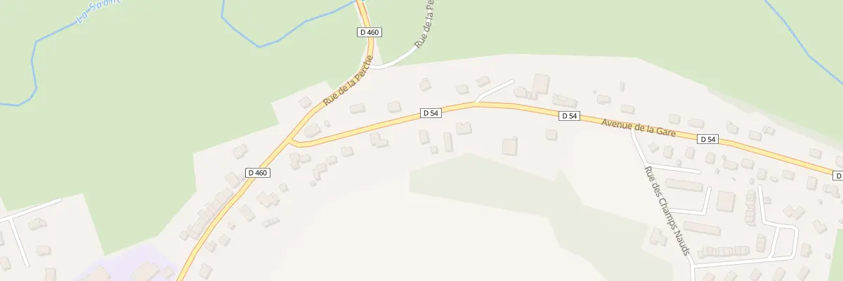 Plan du 150 Av de la Gare à Monthureux-sur-Saône