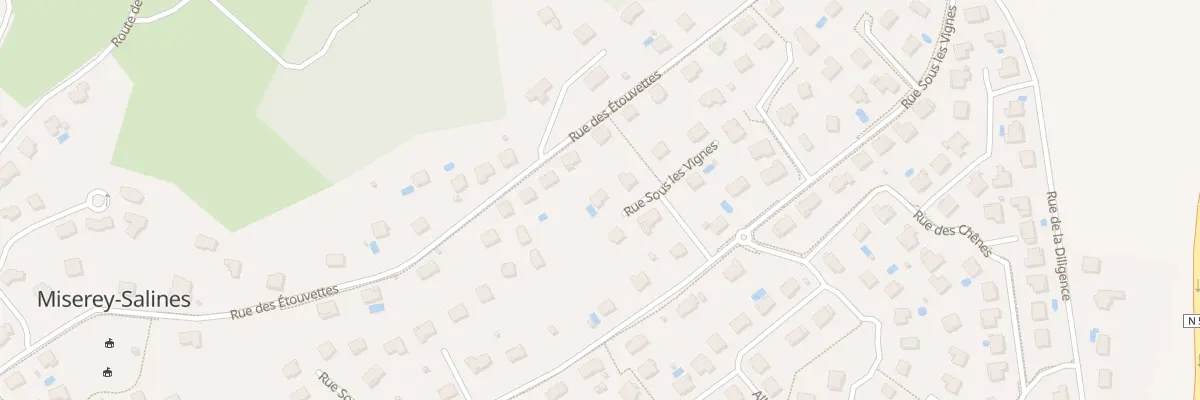 Plan du 25B Rue sous les Vignes à Miserey-Salines
