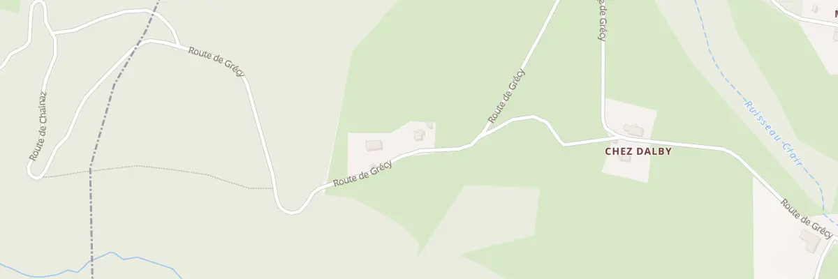 Plan du 978 Rte de Grecy à Chainaz-les-Frasses
