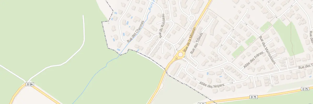 Plan du 15 Rue du Ruisseau à École-Valentin