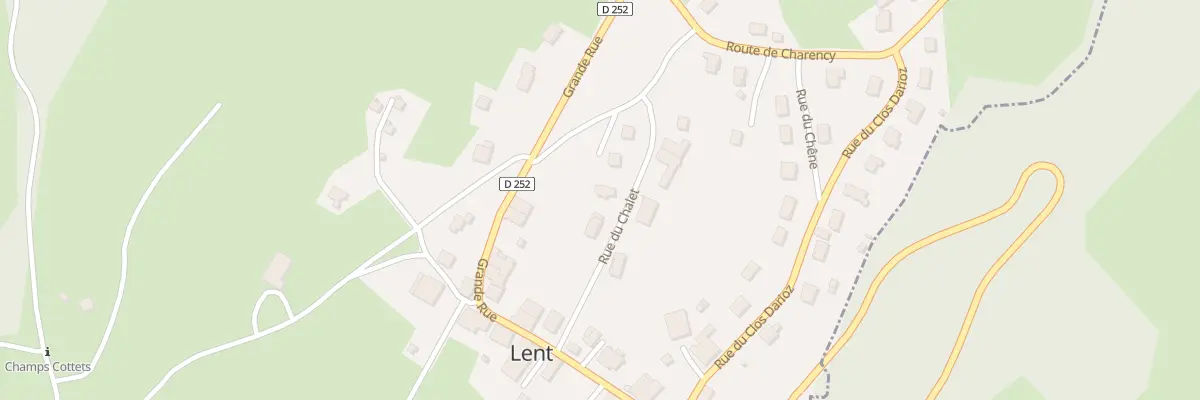 Plan du 5002 Rue du Chalet à Lent