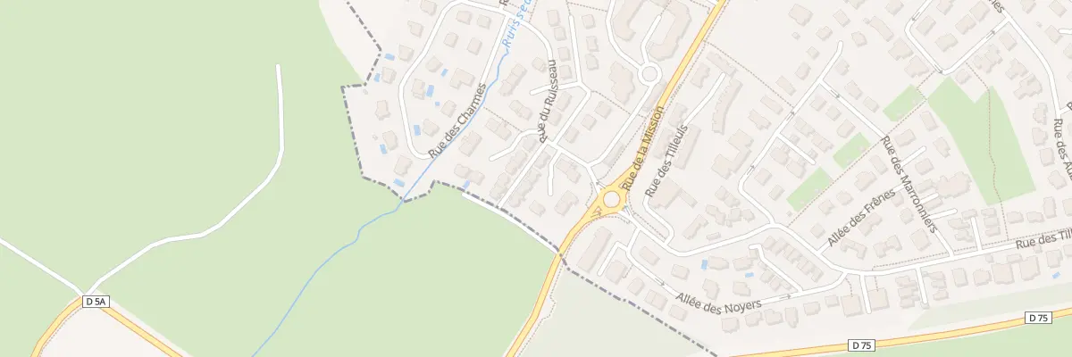 Plan du 13 Rue du Ruisseau à École-Valentin