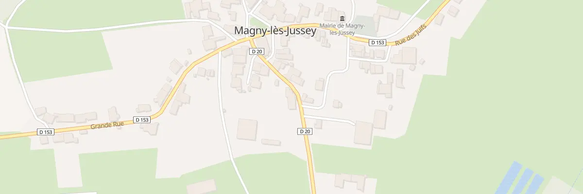 Plan du 4 Rue du Chateau à Magny-lès-Jussey