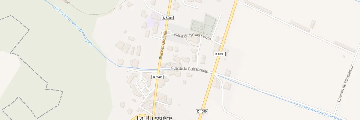 Plan du 60 Rue de la Buissonnée à La Buissière