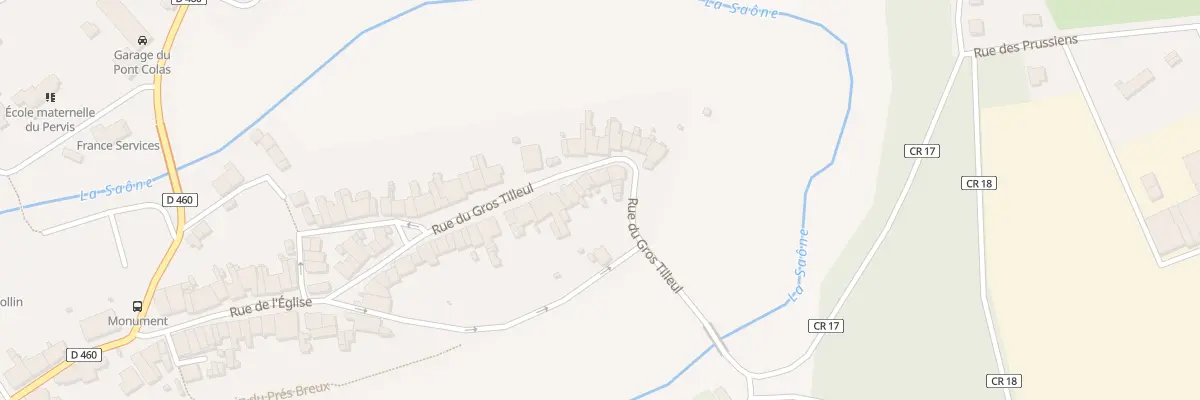 Plan du 146 Rue du Gros Tilleul à Monthureux-sur-Saône