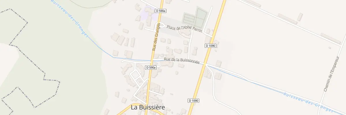 Plan du 58 Rue de la Buissonnée à La Buissière
