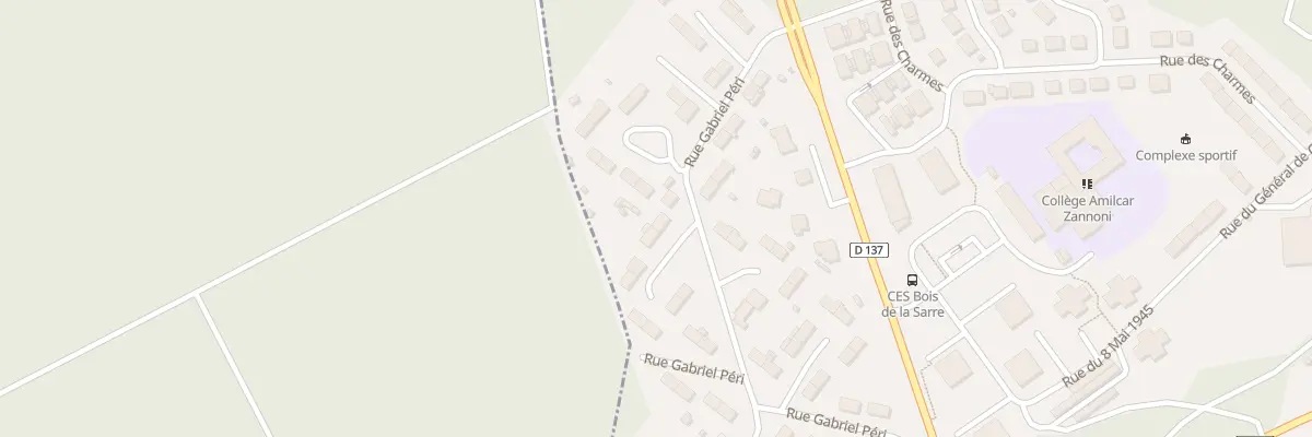Plan du 35 Rue Gabriel Péri à Homécourt