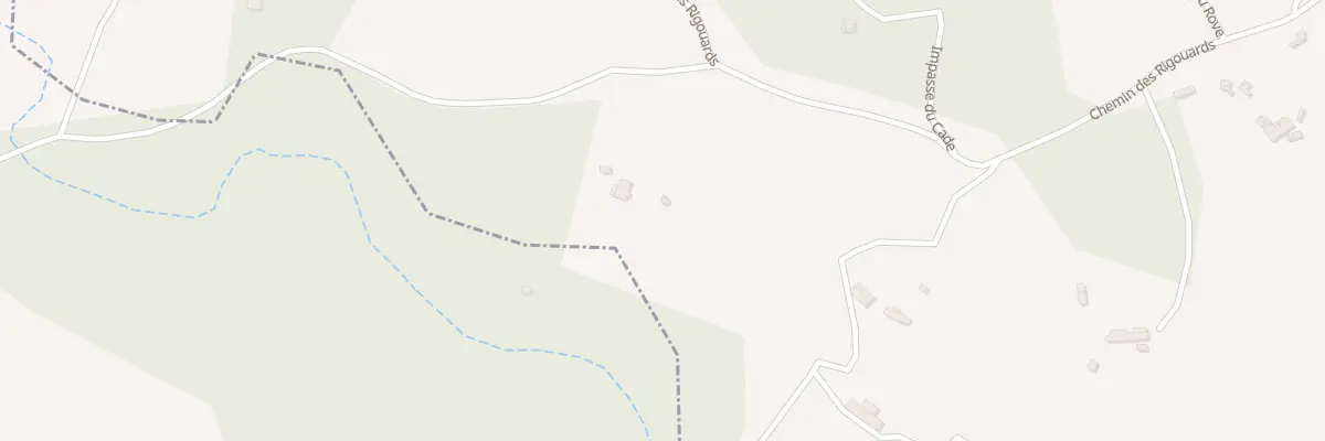 Plan du 9485 Collet de Rigoirs à Barjols