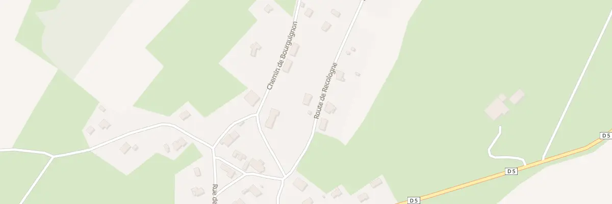 Plan du 3 Rte de Recologne à Villers-Bouton