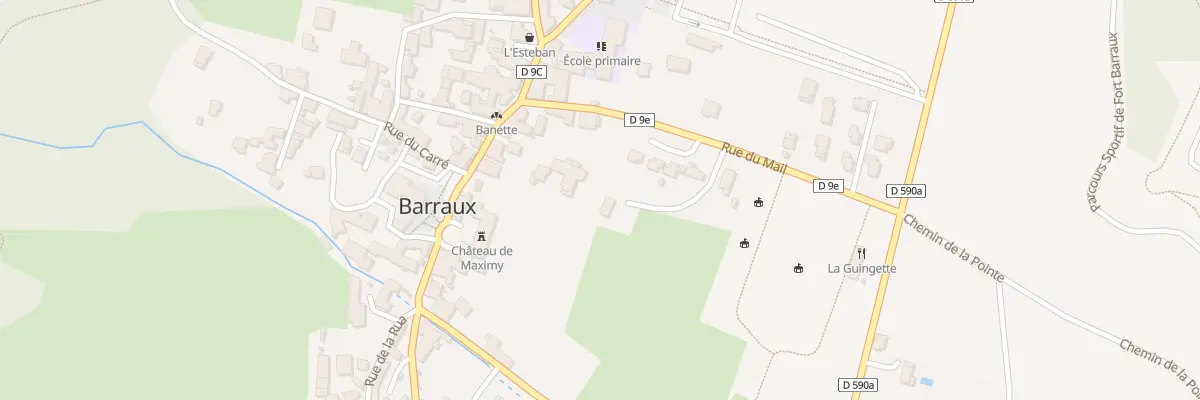 Plan du 170A Rue du Mail à Barraux