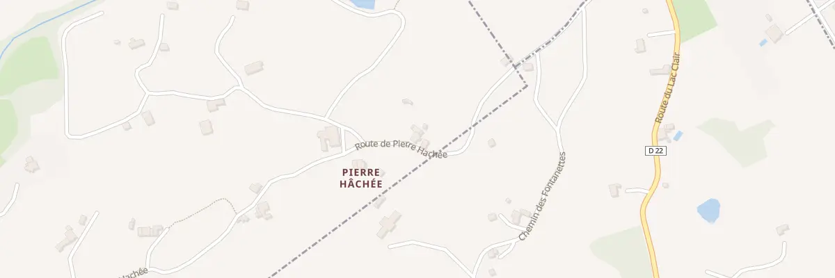Plan du 1201 Rte de Pierre Hâchée à Apremont