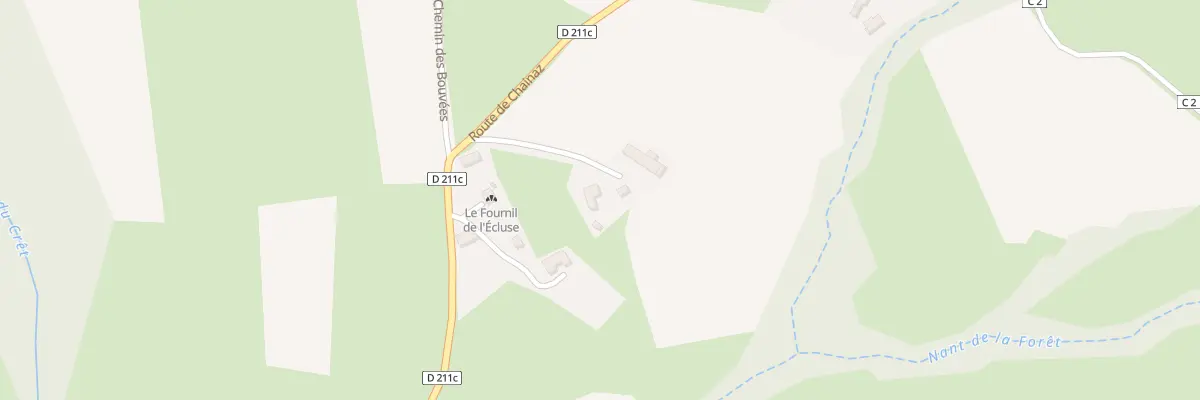 Plan du 760 Rte de Chainaz à Saint-Ours