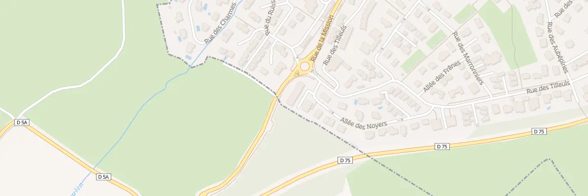 Plan du 2 All des Noyers à École-Valentin