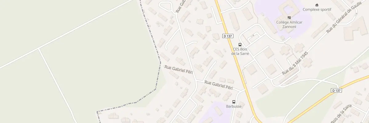 Plan du 19 Rue Gabriel Péri à Homécourt