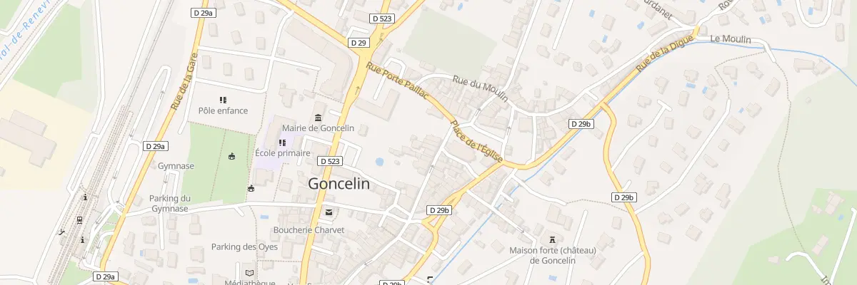 Plan du 49 Gr Grande Rue à Goncelin