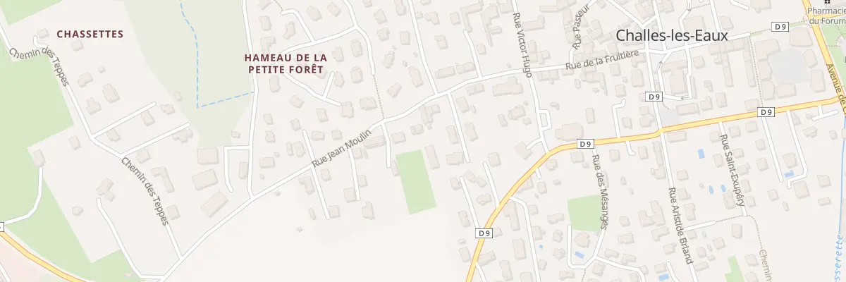 Plan du 145 Rue Jean Moulin à Challes-les-Eaux
