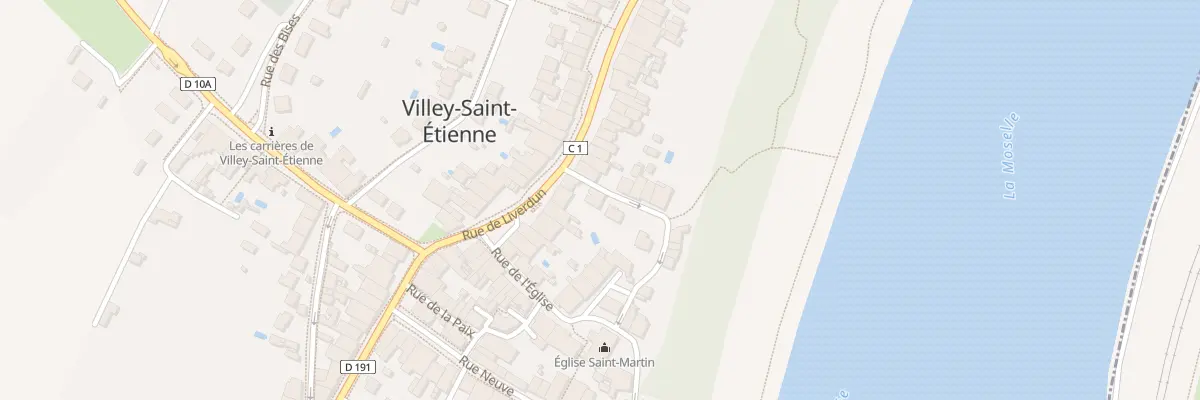 Plan du 1 Rue de Bellevue à Villey-Saint-Étienne