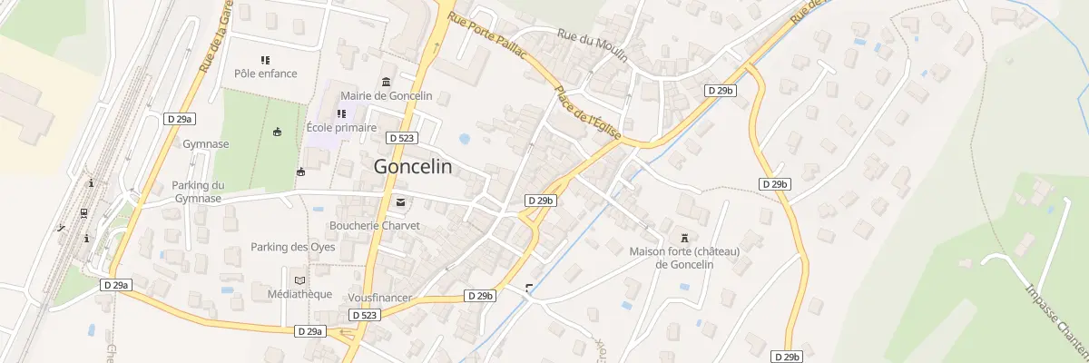 Plan du 9 Rue du Breuil à Goncelin