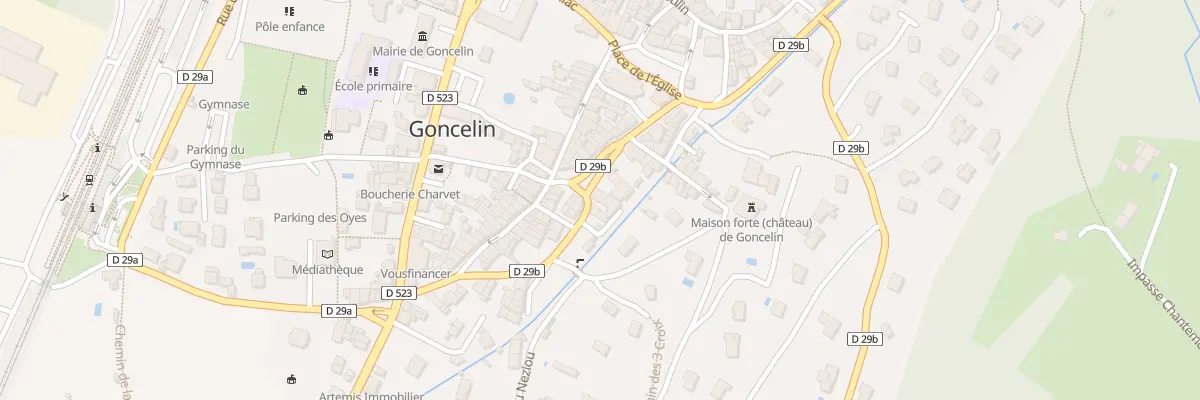 Plan du 10 Pl du Breuil à Goncelin