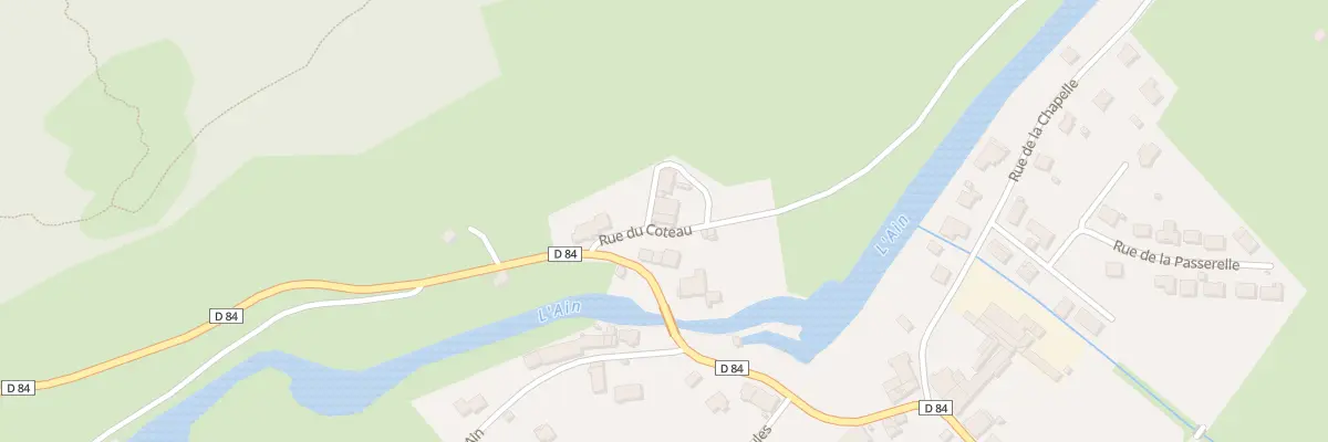 Plan du 9 Rue du Coteau à Sirod