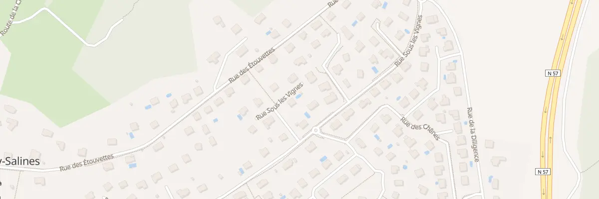 Plan du 25F Rue sous les Vignes à Miserey-Salines