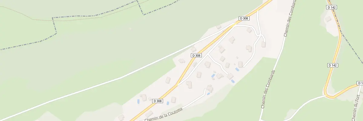 Plan du 25 Rte de la Maltournée à Larnod
