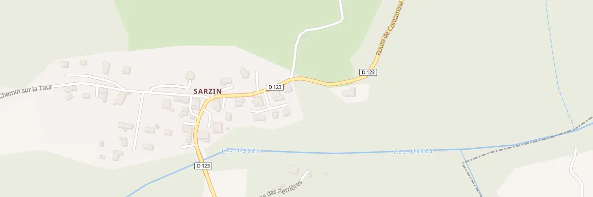 Plan du 51 Rte de Sarzin à Copponex